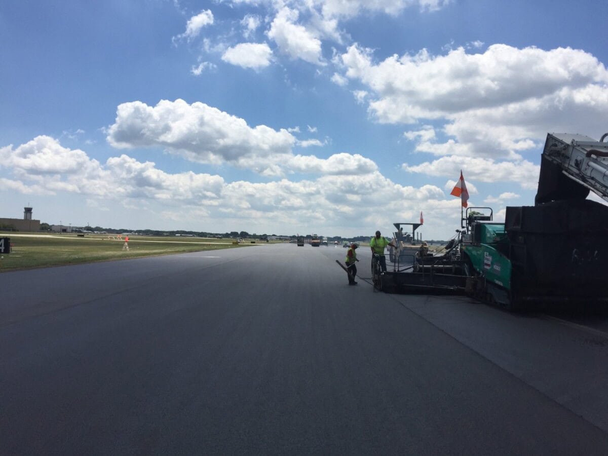 Photo of work at Chicago Executive Airport