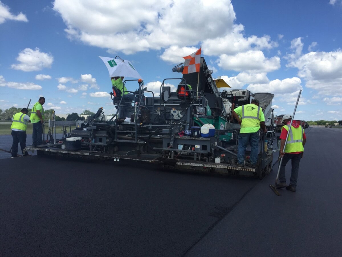 Photo of work at Chicago Executive Airport