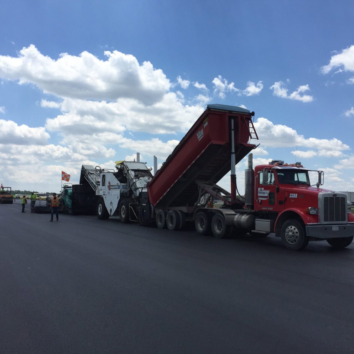 Photo of work at Chicago Executive Airport