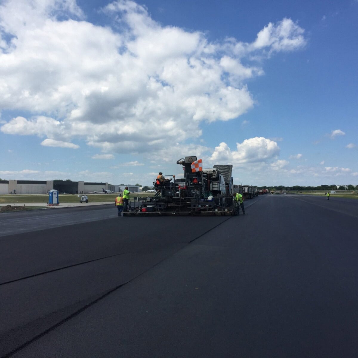 Photo of work at Chicago Executive Airport