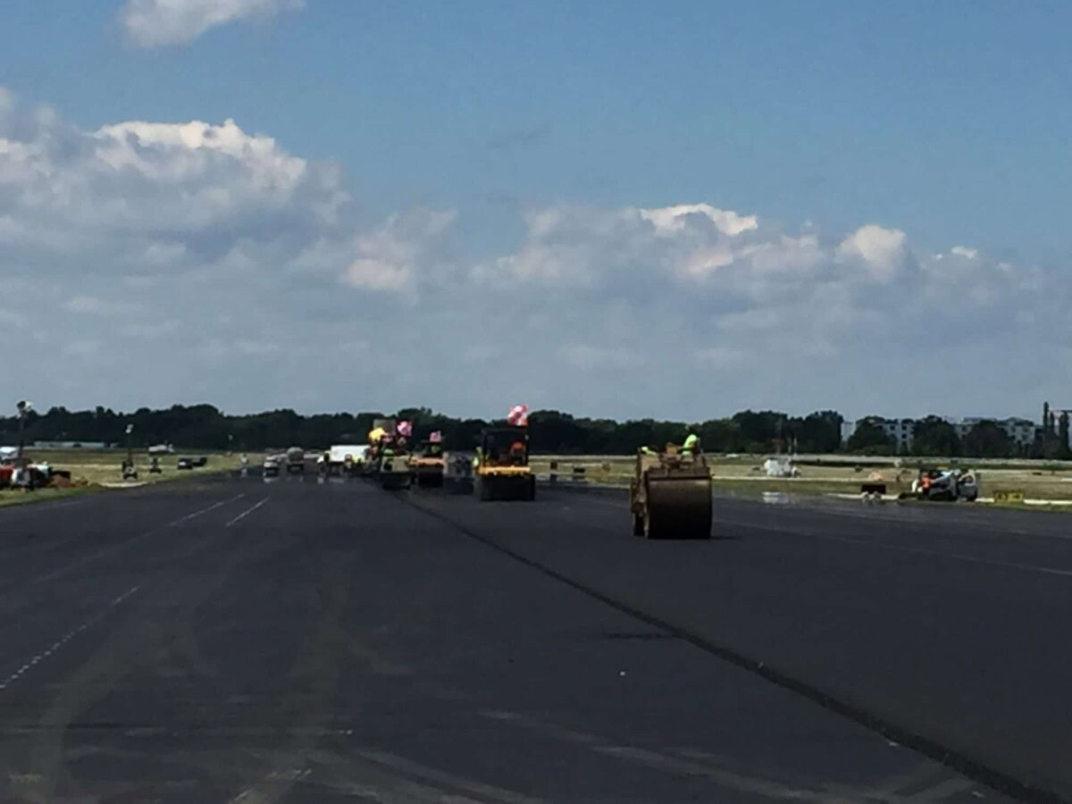 Photo of work at Chicago Executive Airport