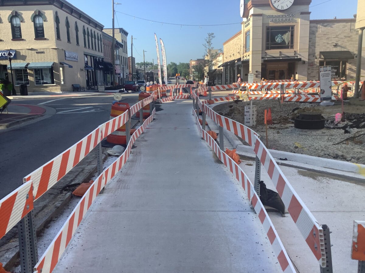Photo of City of Naperville Downtown Reconstruction
