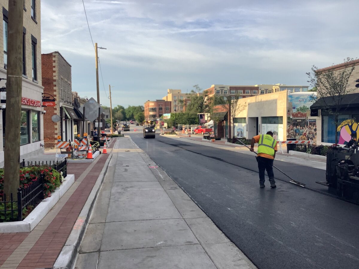 Photo of City of Naperville Downtown Reconstruction