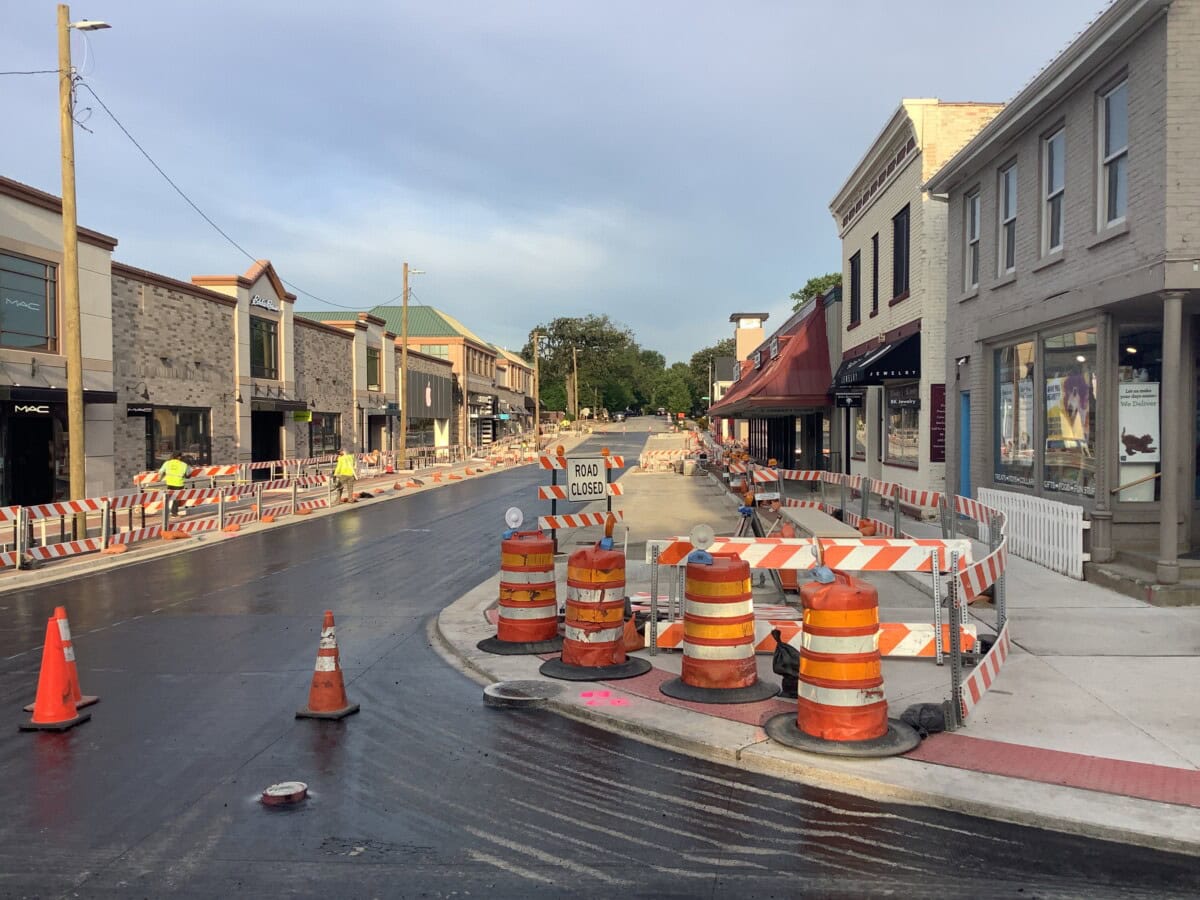 Photo of City of Naperville Downtown Reconstruction