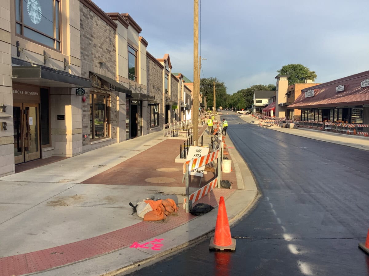 Photo of City of Naperville Downtown Reconstruction