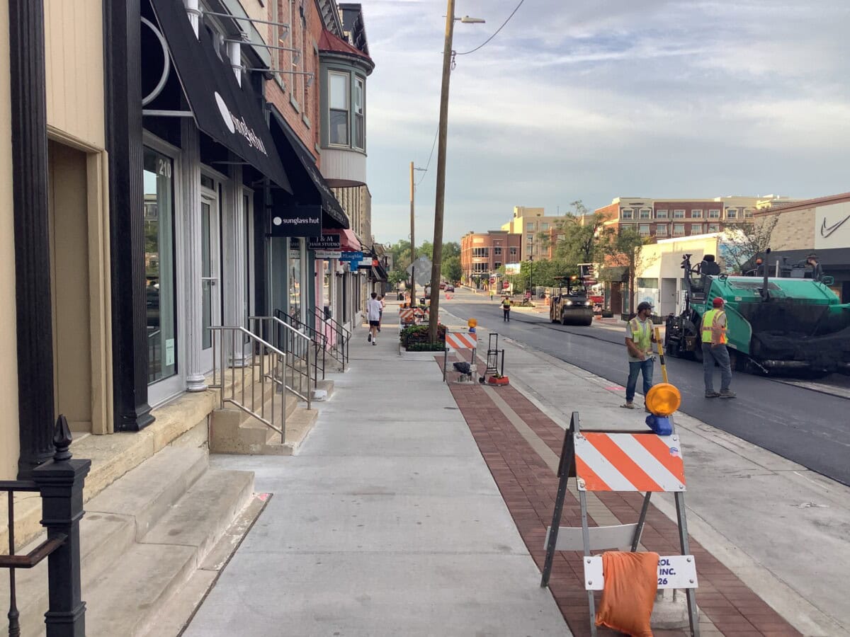 Photo of City of Naperville Downtown Reconstruction