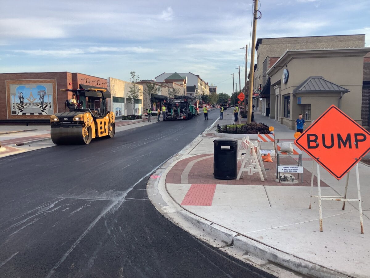 Photo of City of Naperville Downtown Reconstruction
