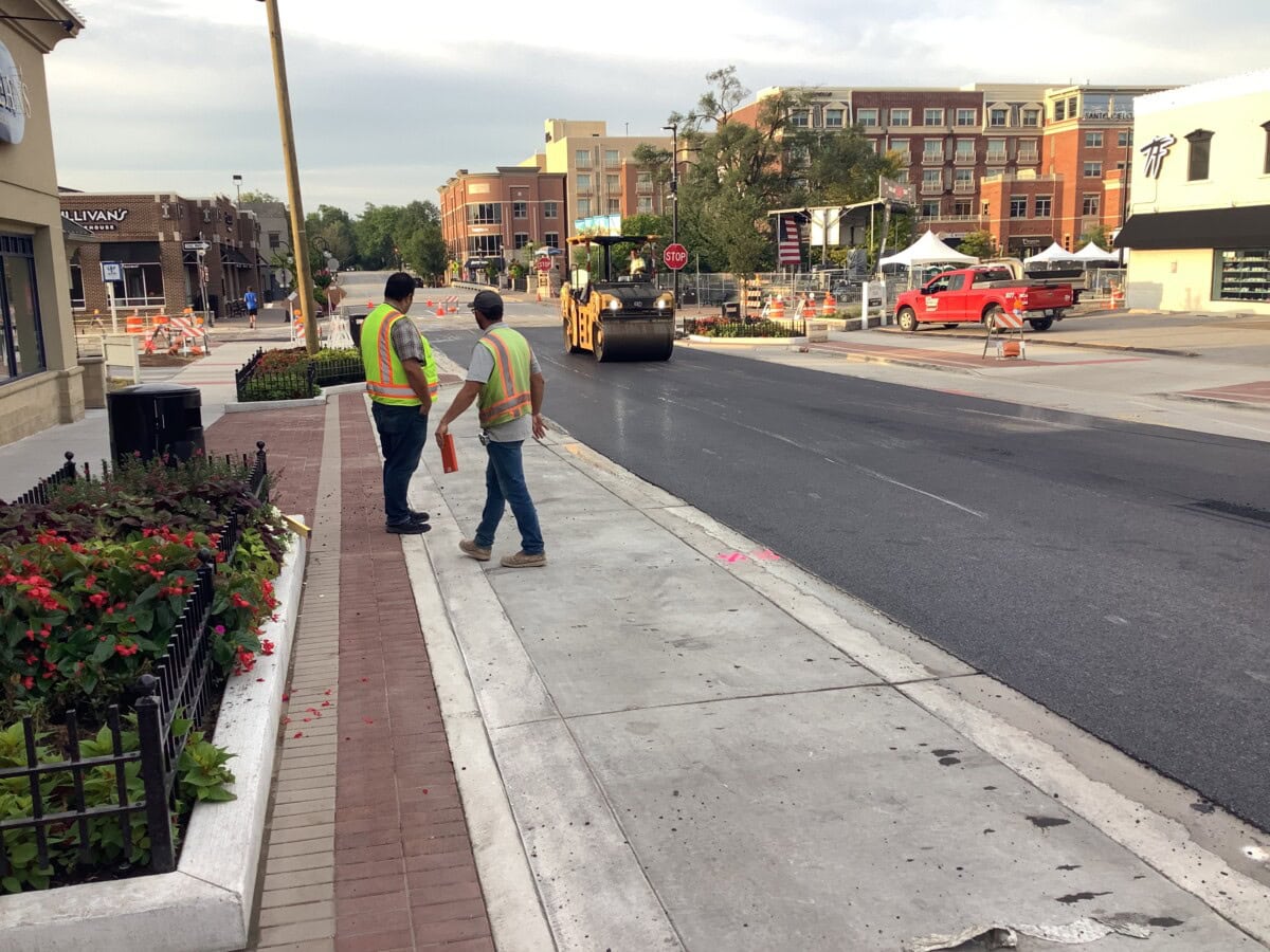 Photo of City of Naperville Downtown Reconstruction