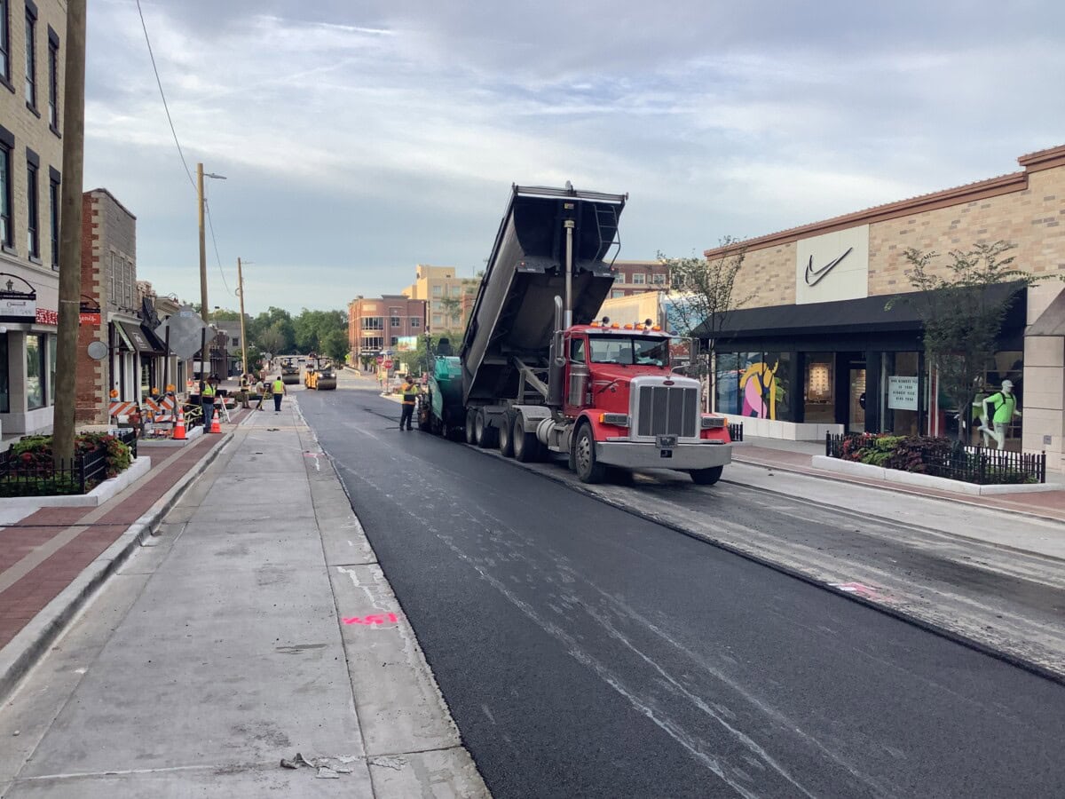 Photo of City of Naperville Downtown Reconstruction