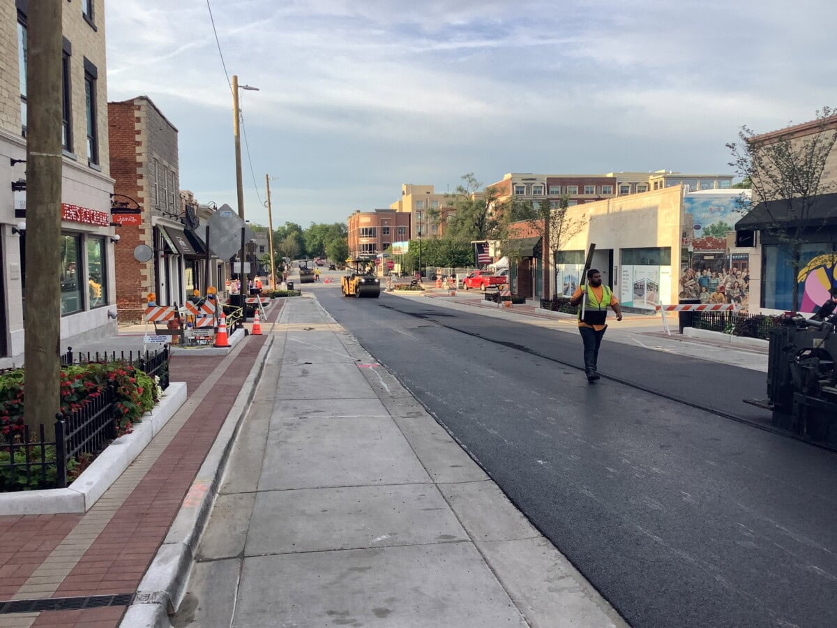 Photo of City of Naperville Downtown Reconstruction
