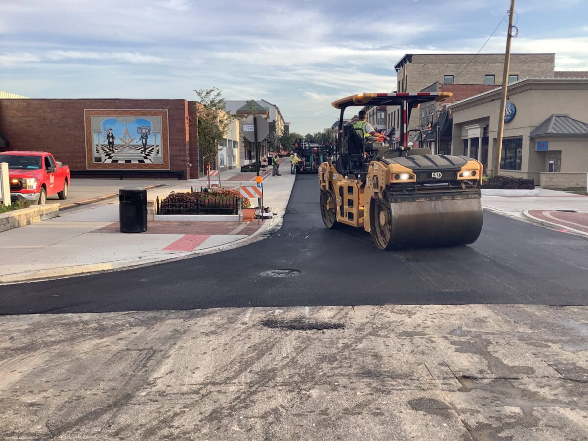 Photo of City of Naperville Downtown Reconstruction