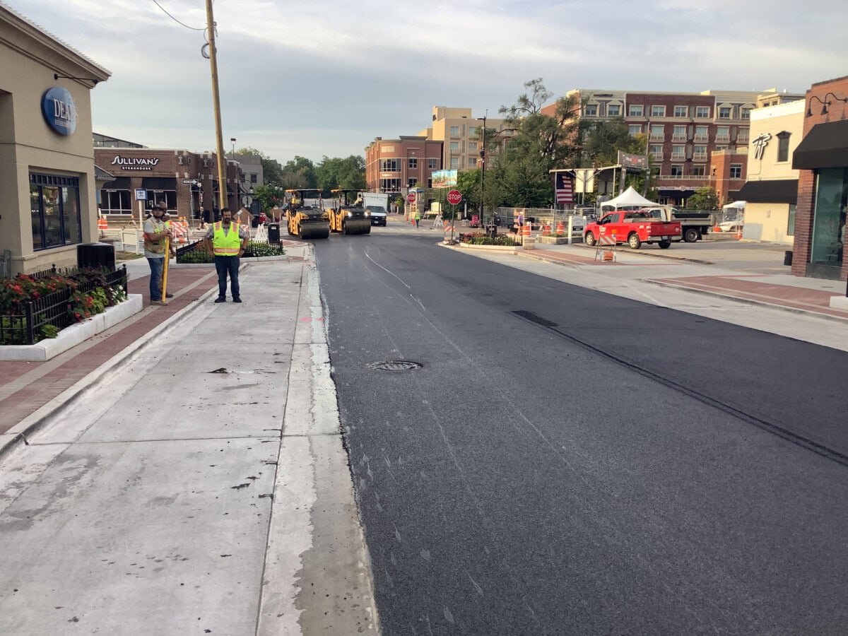 Photo of City of Naperville Downtown Reconstruction