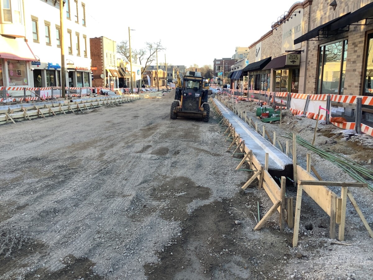 Photo of City of Naperville Downtown Reconstruction