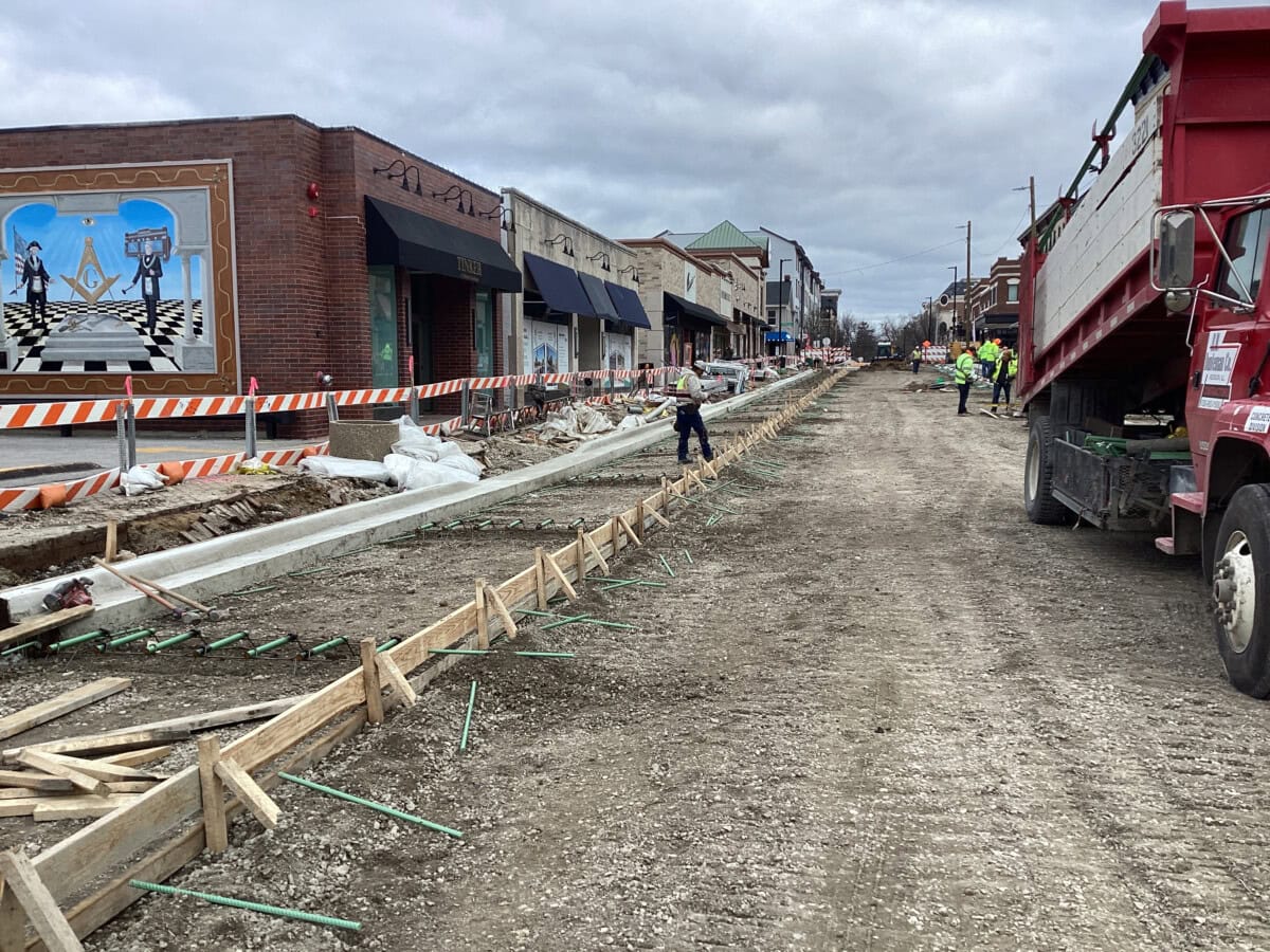 Photo of City of Naperville Downtown Reconstruction
