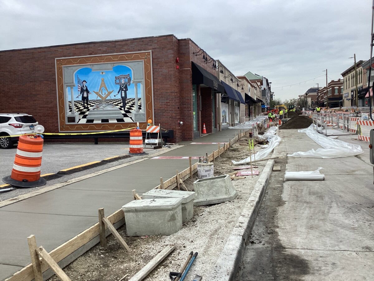 Photo of City of Naperville Downtown Reconstruction