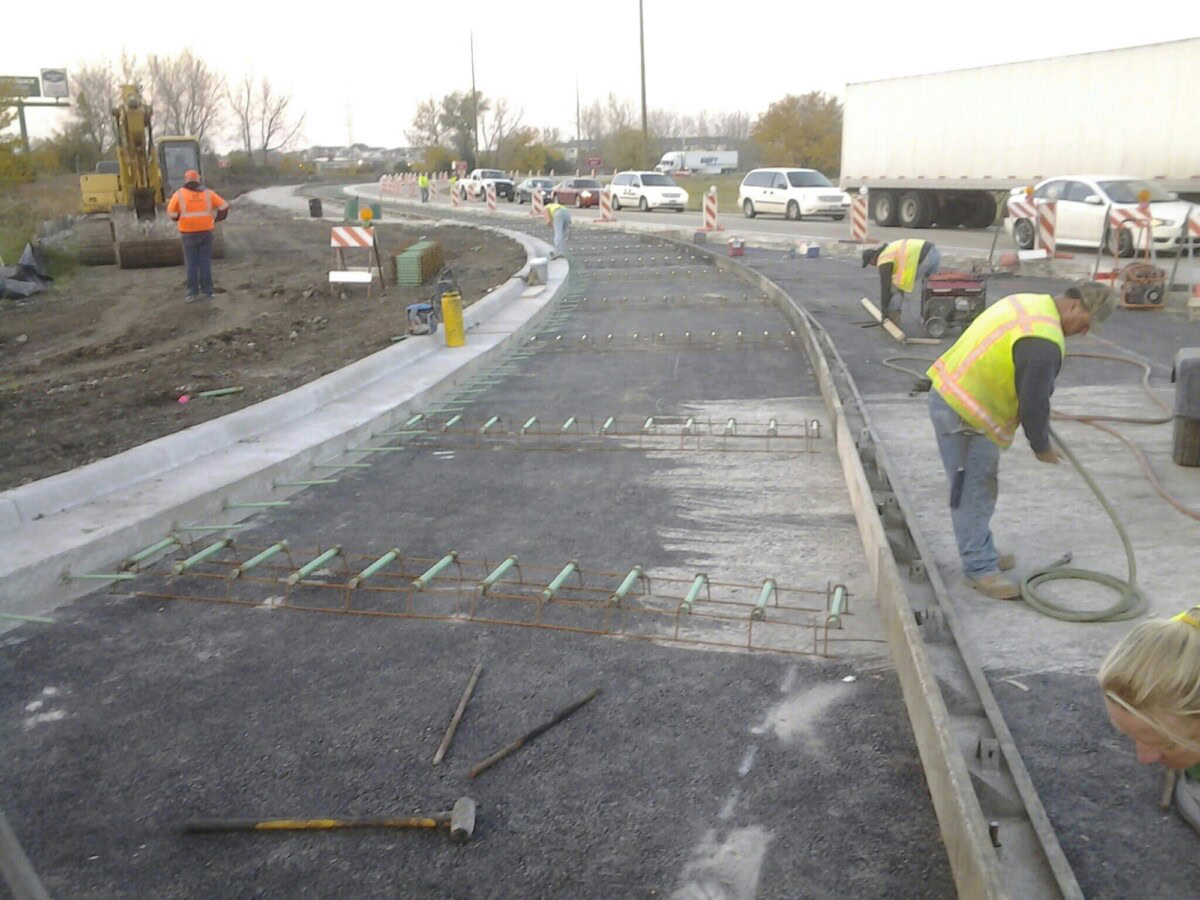 Work at I-294 Ramps