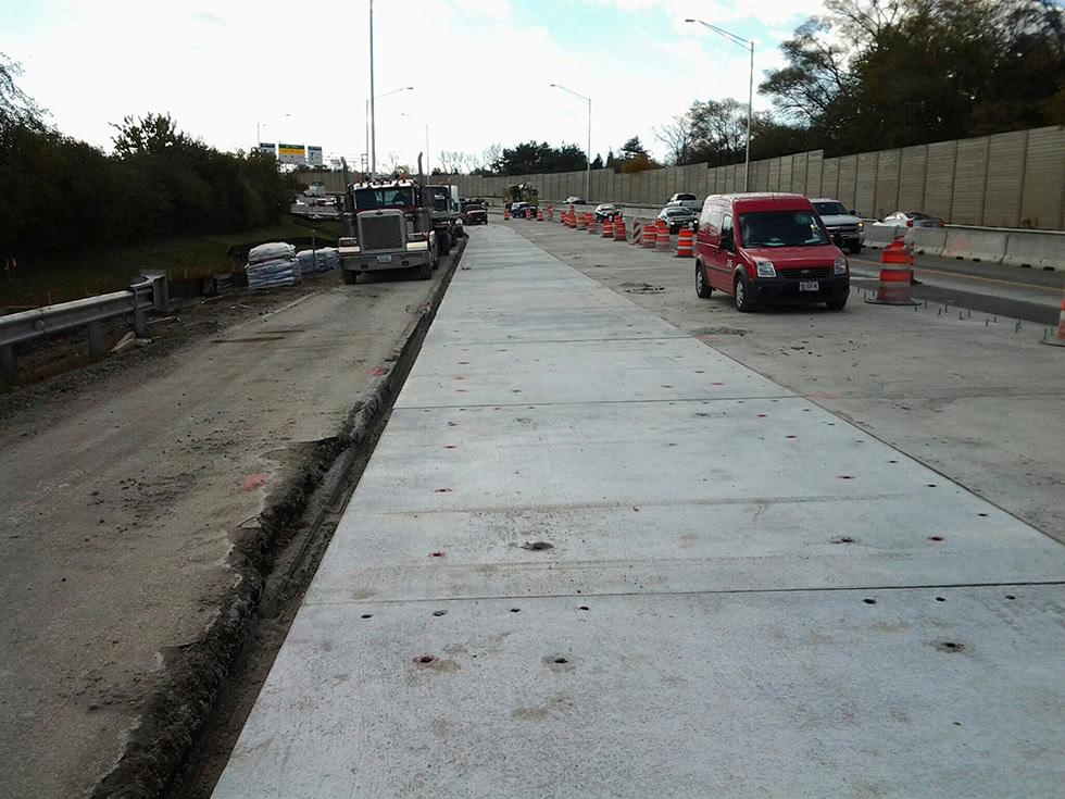 Work at I-294 Ramps