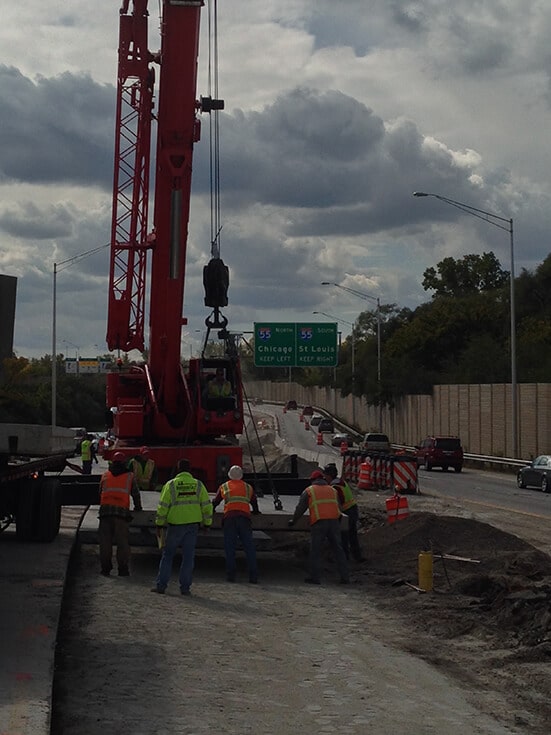 Work at I-294 Ramps