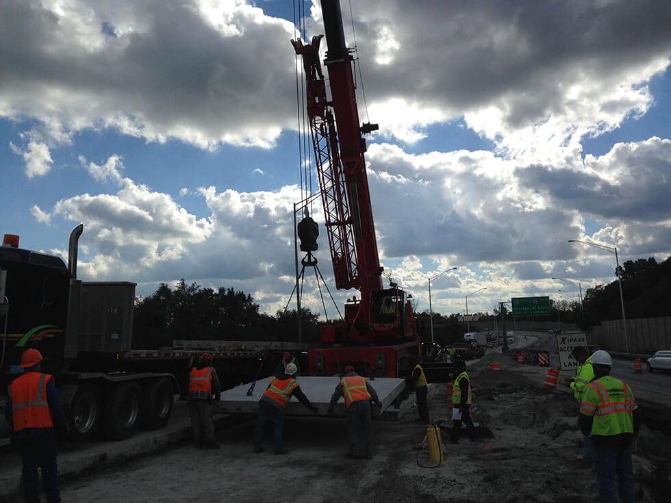 Work at I-294 Ramps