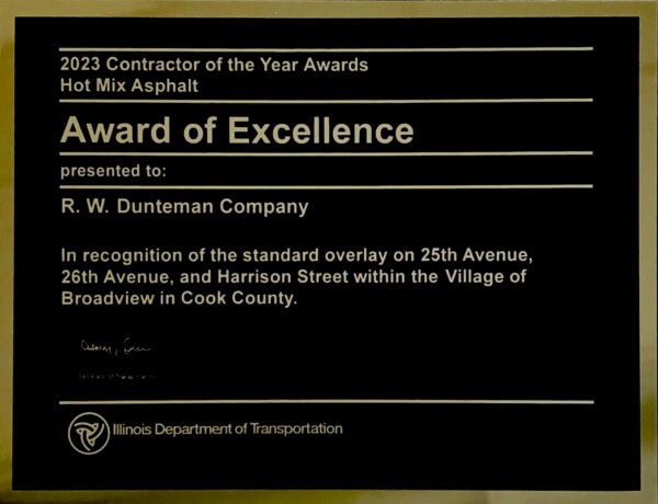 Contractor of the Year - 2023