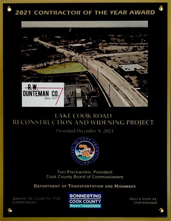 Contractor of the Year - 2021